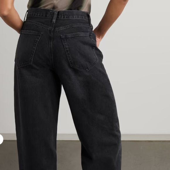 Agolde jeans tapered baggy high rise - black - Picture 2 of 7